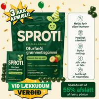 Sproti Ofurfæðisgúmmí