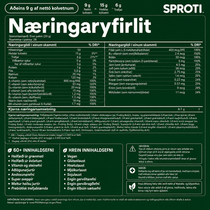 Sproti Ofurfæðisgúmmí