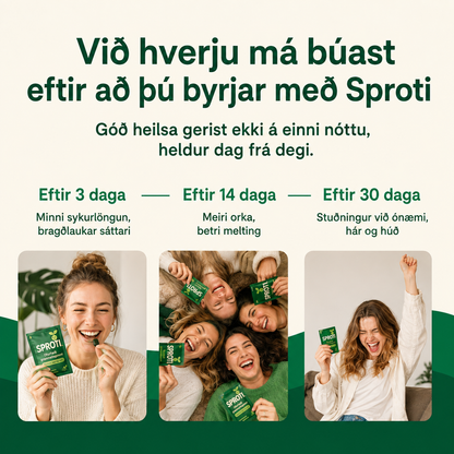Sproti Ofurfæðisgúmmí